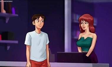 I caught my stepmom masturbating in bed