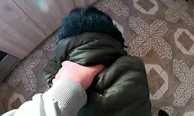 my husband's friend in bed, i suck him hard!