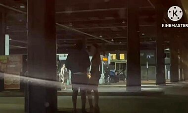 Casada transando em plena via publica via light ao vivo 😍