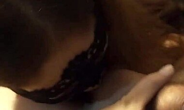 horny asian wife sucks huge cock 😏