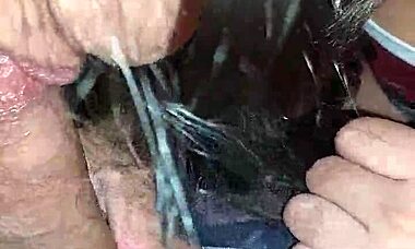 My mouth wetness perfect lube for orgasm ride
