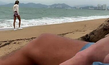 Public Dick Flashing Where I See You Jerking Off To Me And Want To Help You Cum