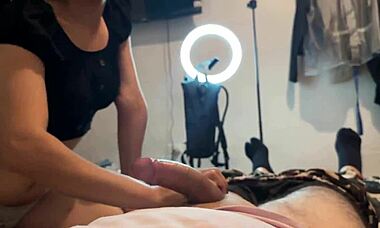 i love my horny neighbor letting me fuck her at home