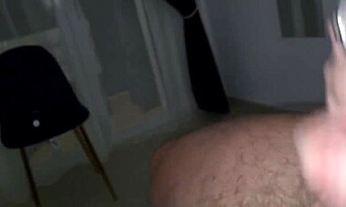 Ansima moans and cums huge cock - open mouth and drink my sperm