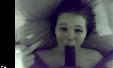My Bully Stuffing My Girlfriends Mouth With His Huge Black Dick