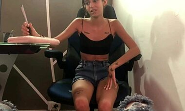 Busty Blonde Sucks Dick And Gets Fucked On All Fours