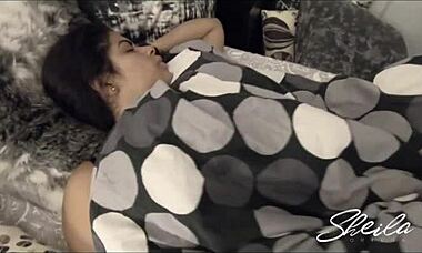 hot sex at morning - sheila ortega with big tits and ass shaking in the shower