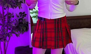 enjoying my pearl panties in this solo session