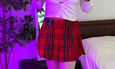 enjoying my pearl panties in this solo session