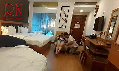 Lick Navel and Pussy of Beautiful Slut