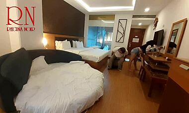 Lick Navel and Pussy of Beautiful Slut