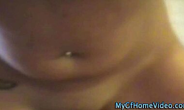 Busty Girlfriend Rides Friend POV in Hardcore Reality