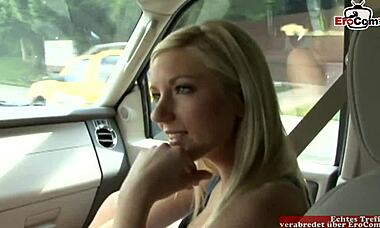 Skinny Blonde Teen 18+ With Pierced Nipples Picked Up