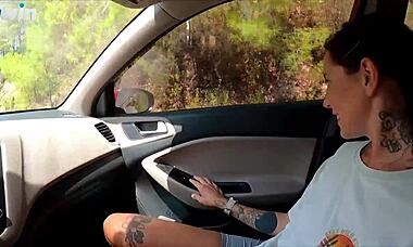 Knullade en atlet vid vägen - fan, jag ställde till det ordentligt!