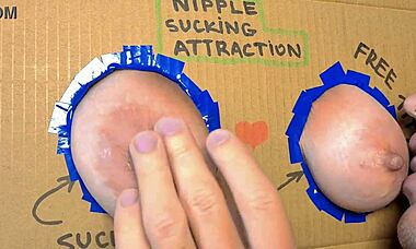 nipple sucking fascination in homemade video