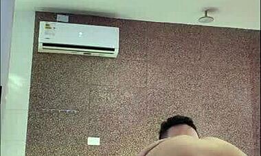 I messed up licking Kimberly's pussy in casting from another angle