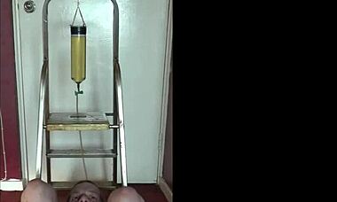 mark wright swallows his own piss, wishing it was yours filling his mouth?