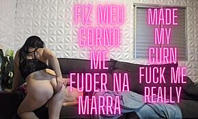 Gelin Sikini Kocanın Yüzüne Sürüyor Şehvetini Ateşliyor