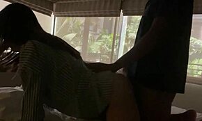 Wow! Cewek Thailand Manis Dapat Aksi Hardcore!