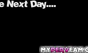 MyPervFam - Steddatter Selena Love trøster stedfar Filthy Rich