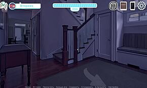 Sex Note del 15 gameplay med storbrystet tøs i deepthroat action