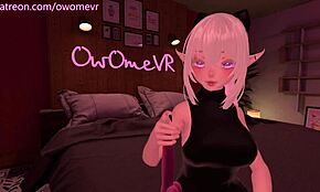 在VRChat ERP撸英雄鸡巴挑战中你能坚持多久，用3D hentai？