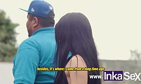 וואו! לטינית קולומביאנית עם תחת גדול מזיינת את האחיין במסיבה אחרי!