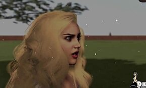 ผู้ชายที่ปล่อยตัว เราจะเอาภรรยานมใหญ่ของเธอเป็นรางวัล!