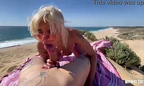 hej, viděl jsi, jak jsem šoustal tu busty holku bez kondomu na pláži?