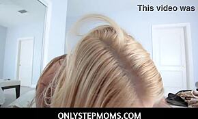 OnlyStepMoms - 스텝맘 Sarah Vandella가 스텝슨에게 강렬한 섹스로 서프라이즈