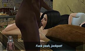 Ik kan niet geloven dat mijn cuckold man me deelde bij een daklozencentrum met ddsims.