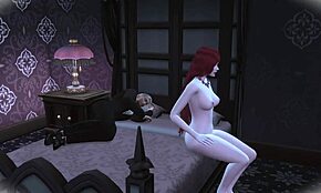 Padrona Vampira Sottomette Ragazza e Lecca la Figa Forte