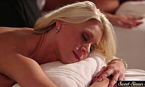 Cougar Instrueert Stiefdochter In Glamoureuze Fuck Technieken