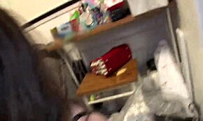 Picked up Japanese beauty with shaved assets for homemade fun