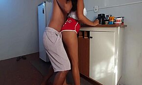 My step cousin lost control and filled me up unexpectedly.