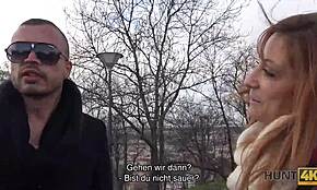 Hunt4K Redhead Banged for Cash in Front of Her Boyfriend