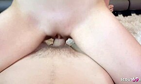 Немачки скаут! Слатка млада девојка 18+ заведена за јавно јебање на лажном послу