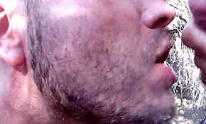 Schwules Cruising öffentlich draußen Cumshot-Kompilation rockt!