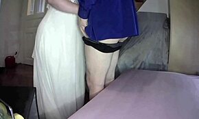 Hochzeitstag mit der Kehlkopf-Königin, sabbert über Eier! 👅💦